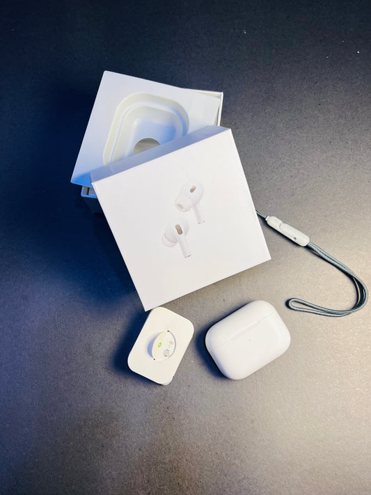 AirPods Pro 2nd Generation - Wireless Earbuds, Air Pro, Air Buds, Earpods with ANC, Transparency Mode, Spatial Audio, and MagSafe Charging Case