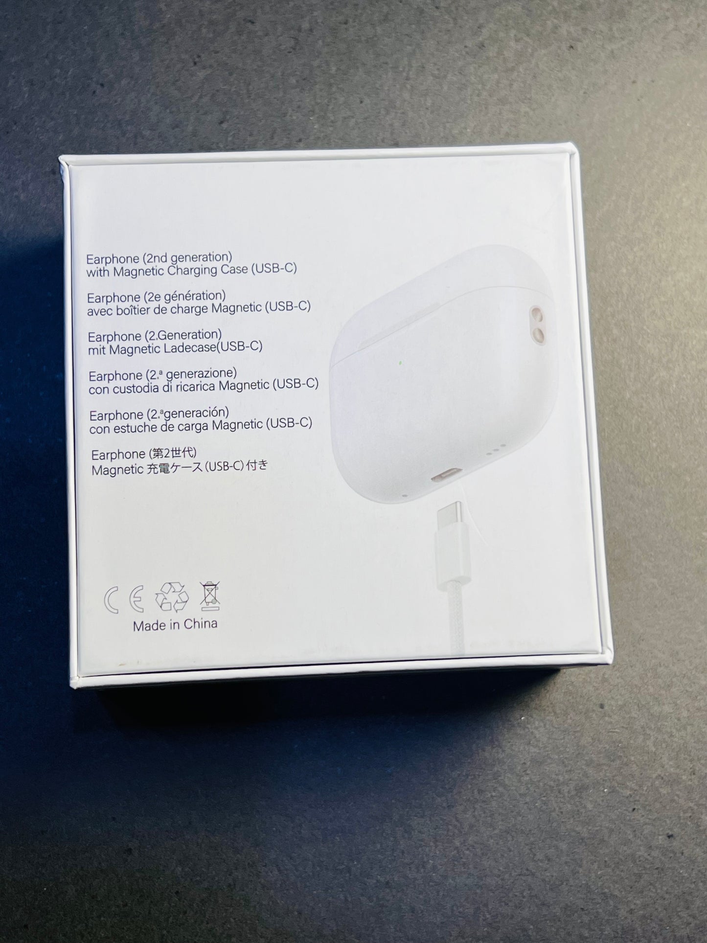 AirPods Pro 2nd Generation - Wireless Earbuds, Air Pro, Air Buds, Earpods with ANC, Transparency Mode, Spatial Audio, and MagSafe Charging Case