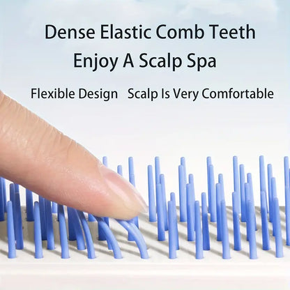 Self-Cleaning Hair Brush - Retractable & Anti-Static Brush, Magic One-Click Cleaning, Perfect for All Hair