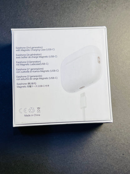 AirPods Pro 2nd Generation - Wireless Earbuds, Air Pro, Air Buds, Earpods with ANC, Transparency Mode, Spatial Audio, and MagSafe Charging Case